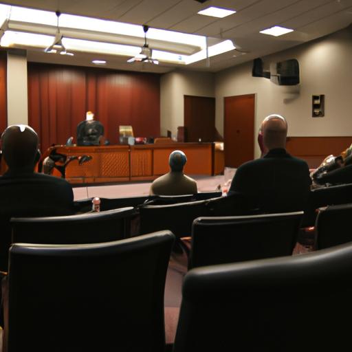 Un tribunal durante el juicio del caso Raissa.